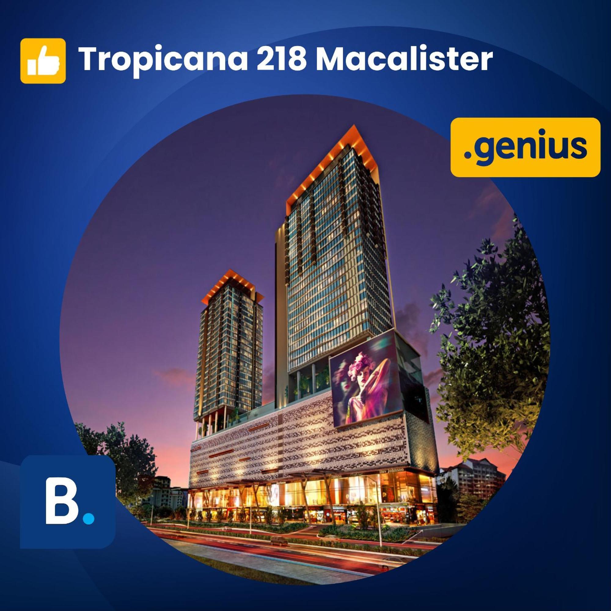 ジョージタウンTropicana 218 Macalister Penangアパートメント エクステリア 写真